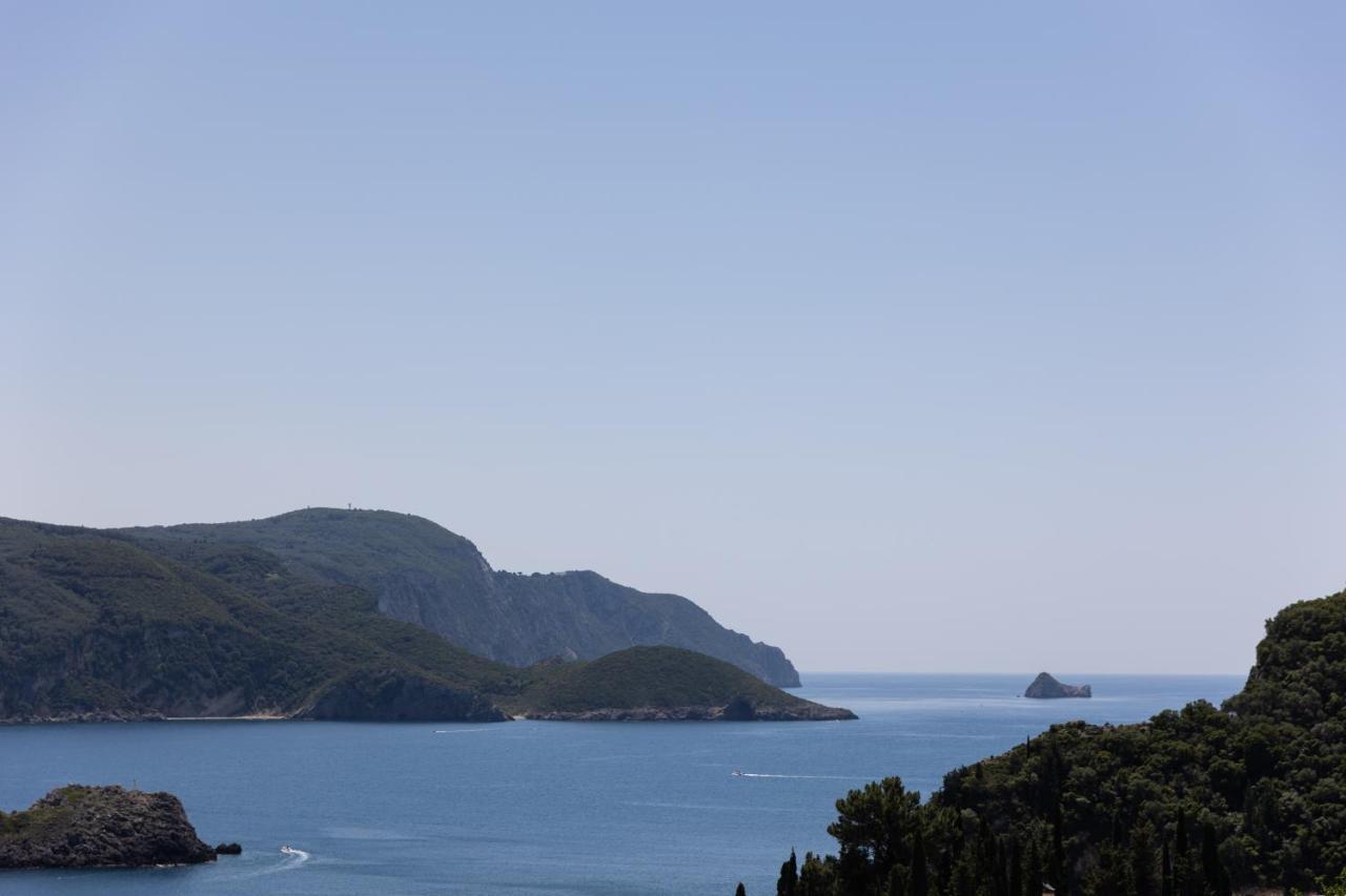 Paleokastritsa Red Gate Flat Apartman Kültér fotó